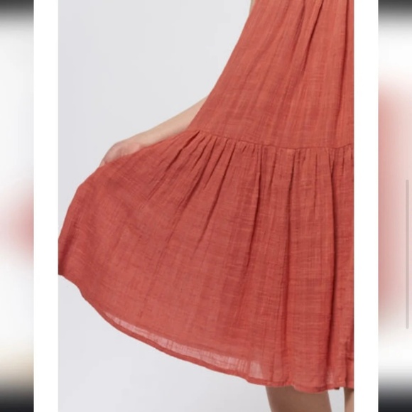 Apiece Apart Verder Mini Cotton Dress in Rosewood, size Large, EUC - Picture 4 of 9